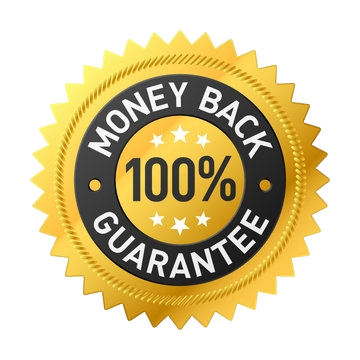 100% Money Back Guarantee